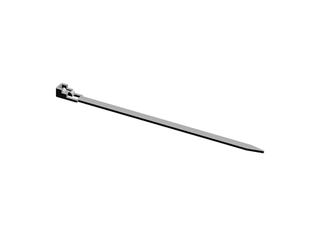 Cable Tie 125x4.5 Black releasable
