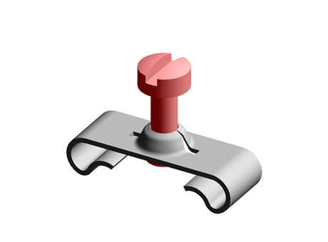 Amphenol FCI Jack Screw with Clip , For use with D-sub Connector