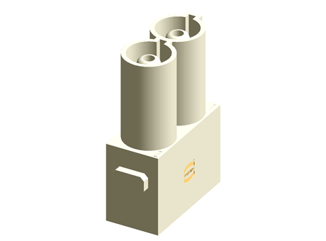 70amp module 6-16mm male
