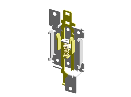 Celduc Rail Adapter for SC Series, SO Series, SV8 Series, 1LD12020