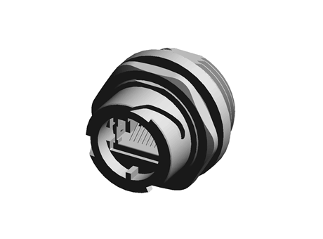 TE Connectivity Female Through Hole RJ45 Connector
