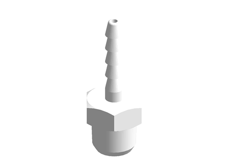 MALE HOSE ADAPTOR - BSPT 4-1/8