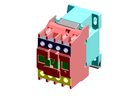 CONTROL RELAY EasyPact TVS 2NO 2NC COIL