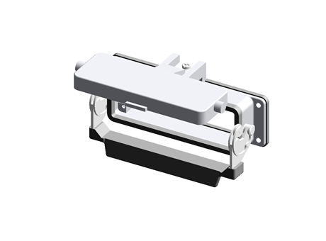 Bulkhead mounting housing,with 1 lever a