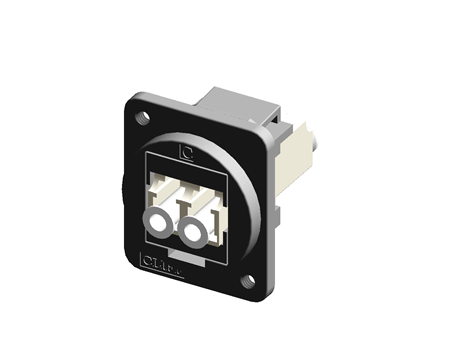 FT BLK METAL LC DUPLEX MM M3