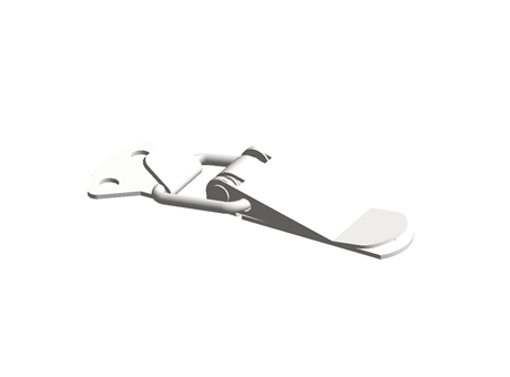 SS 57MM SPRUNG LATCH