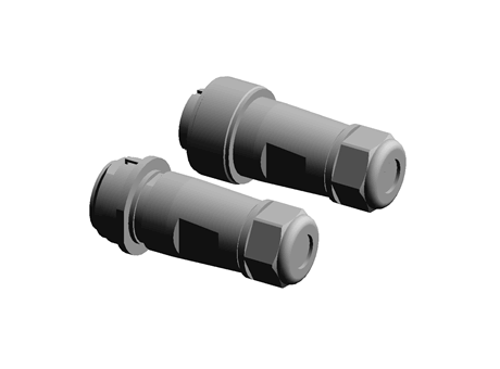 RS PRO - Free CAD models - 2 WAY INLINE SOCKET AND PLUG 30A IP68 ...