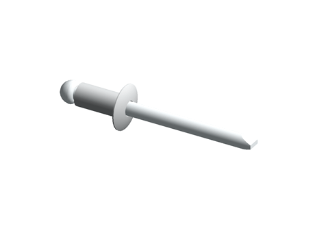 4.8 X 10 STEEL/STEEL DOME JRP RIVETS