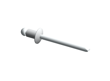 4.0 X 6 STEEL/STEEL DOME SEALED RIVETS