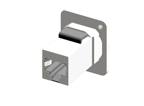 FT METAL CAT6 RJ45 SHIELD M3
