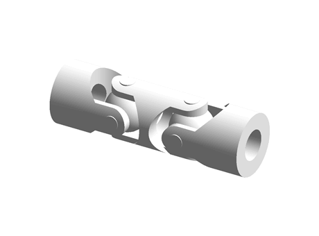 2 PLAIN BEARING UNIVERSAL JOINT,22MM ID
