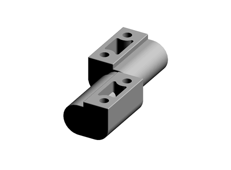 NYLON LH OFFSET LIFT-OFF HINGE,M5 SCREW