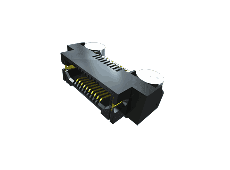 ERF8-RA - 0.80 mm Edge Rate® Rugged High Speed Socket, Right-Angle