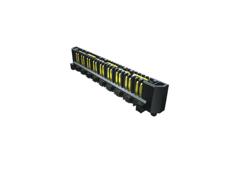 QRM8-DP - 0.80 mm Q Rate® High-Speed Ground Plane Slim Body Terminal Strip, Differential Pair