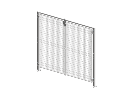Double Leaf Door - BlueGuard - W 2000