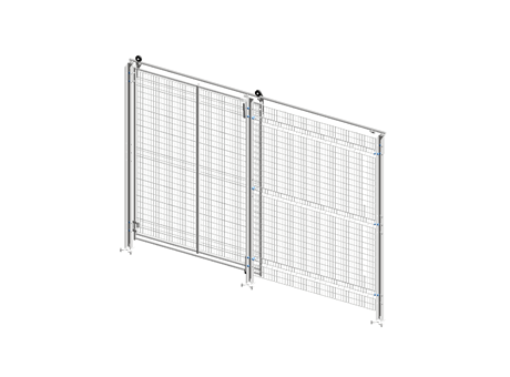 Porte Coulissante Guide Supérieur Simple - BlueGuard - L 1300
