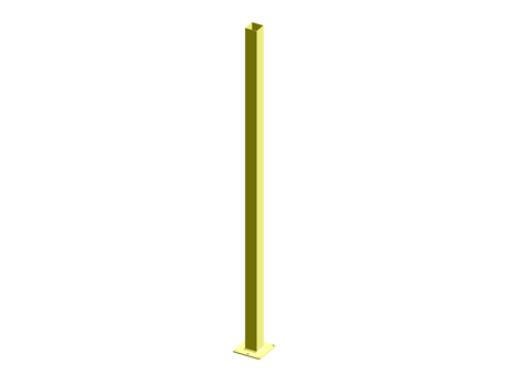 Poteau EasyGuard60 - H 1640