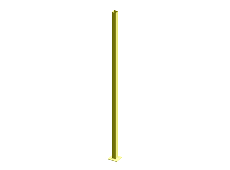 Poteau EasyGuard60 - H 2240