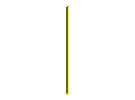 Poteau EasyGuard60 - H 2640