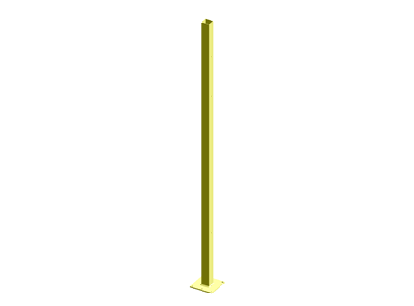 Poteau AdaptaGuard - H 1640