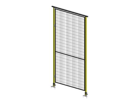 Flügeltür, 1-flügelig - ImpactGuard40 - B 1000 - H 2640 - 20x20 Rahmen