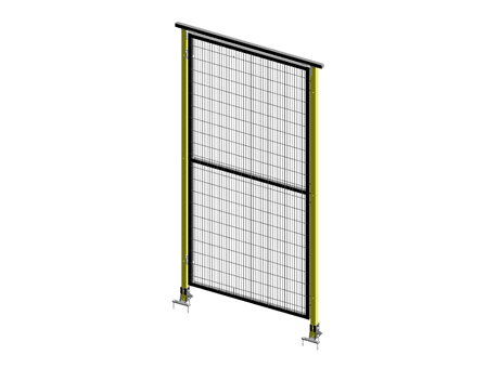 Flügeltür, 1-flügelig - ImpactGuard40 - B 1000 - H 2240 - 30x30 Rahmen