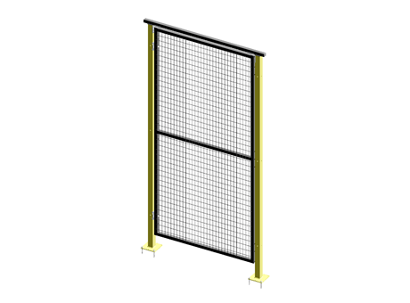 Flügeltür, 1-flügelig - AdaptaGuard - B 1000 - H 2240 - 30x30 Rahmen
