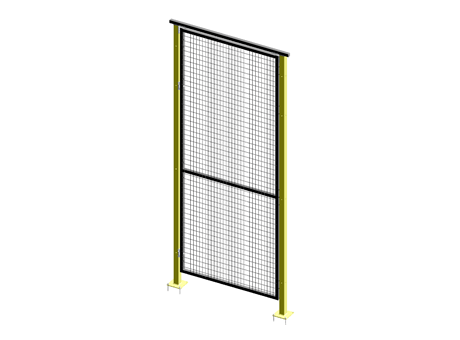 Flügeltür, 1-flügelig - AdaptaGuard - B 1000 - H 2640 - 30x30 Rahmen