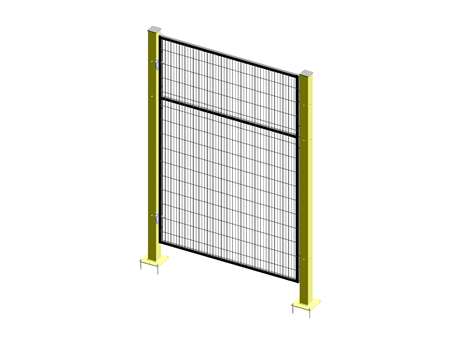 Flügeltür, 1-flügelig - ImpactGuard60 - B 1000 - H 1640 - 20x20 Rahmen