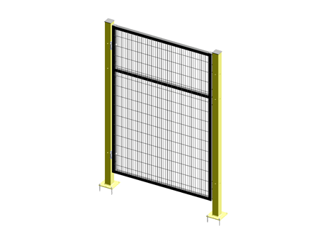 Flügeltür, 1-flügelig - ImpactGuard60 - B 1000 - H 1640 - 30x30 Rahmen