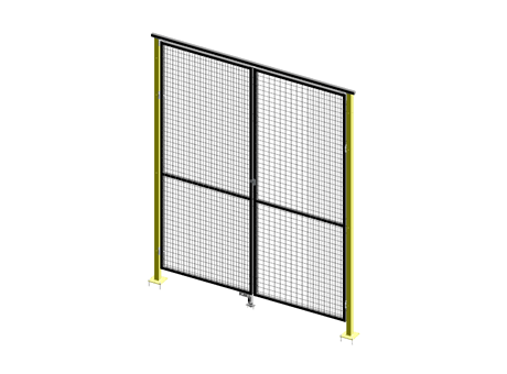 Double Leaf Door - AdaptaGuard - W 2000 - H 2640 - 30x30 Frame