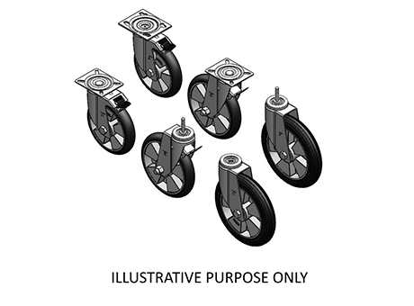 Swivel Caster L16 - NP - POLYPROPYLENE