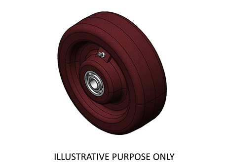 Manufactured with a compound obtained from macerated cotton fibers drenched with phenolic resin, molded by heat and pressure.