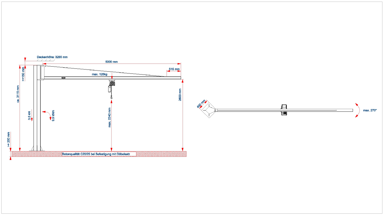 SCHMALZ - File CAD gratuiti - Column jib cranes - TraceParts