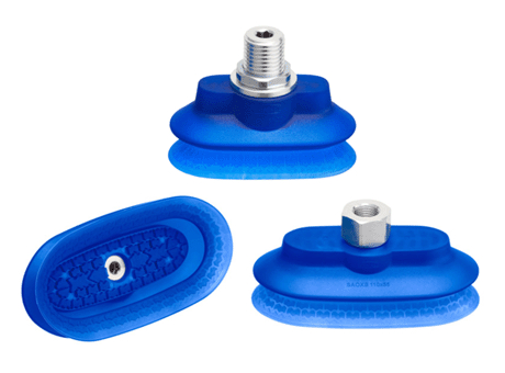 Bellows suction pad SAOXB (oval, 1.5 corrugations)