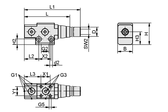 Dimensional drawing 16.01.01.02622 SBP 2-3 13-22