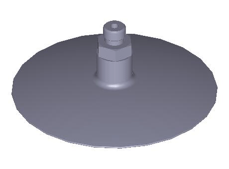 Flat suction pads SGN 120