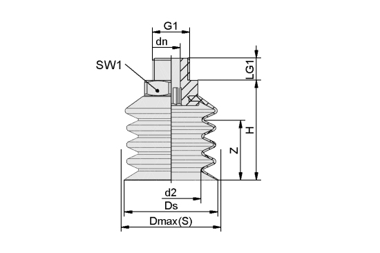 Dimensional drawing FSDC AG