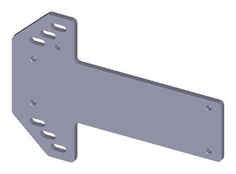 Mounting plate MP AZ/AZM 415-B4pS