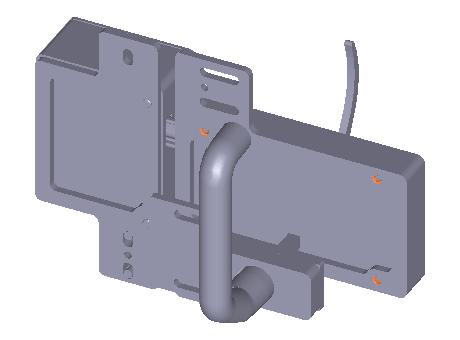 Actuator AZ 415-STS30-01 with emergency handle