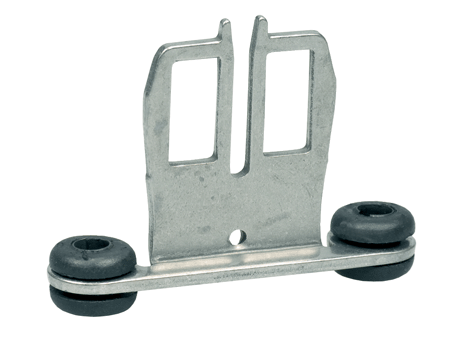 Straight actuator with rubber mounting AZ 15/16-B1-2245 KPL.