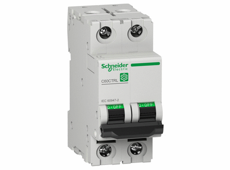 Multi9 C60CTRL 2P 1A...4A C-Z 100kA 415V Miniature Circuit Breaker