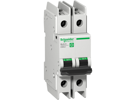 Multi9 - C60BP - MCB - 2P - D Curve - 480Y/277 V - 10 kA - UL 489