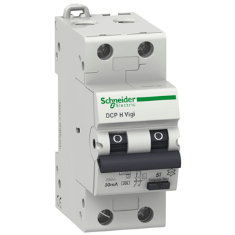DCP H VIGI  10A…32A 2P  30mA SI RCBO