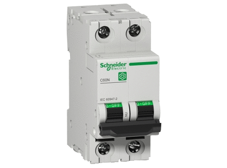 Multi9 C60N 2P C 400V 10kA Miniature Circuit Breaker