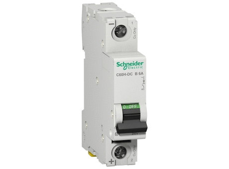 Multi9 C60H-DC - 2P - C curve - 500 V DC - 6 kA