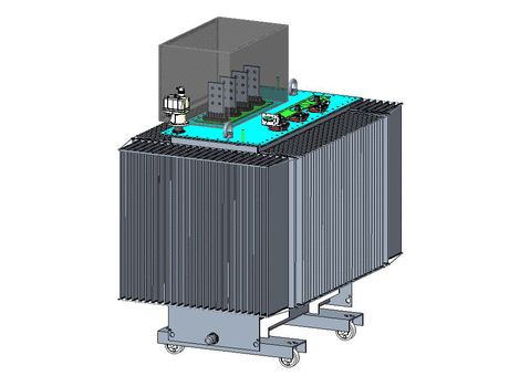 Schneider Electric - Free CAD models - Minera Oil Type Transformer ...