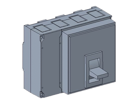 Basic swith-disconnector Compact NS630b to NS1600 4P; fixed manually operated