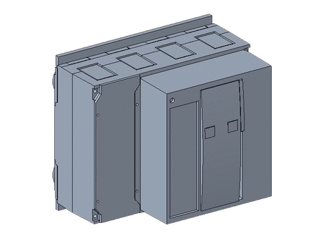 Basic switch-disconnector Compact NS630b to NS1600 4P; fixed electically operated