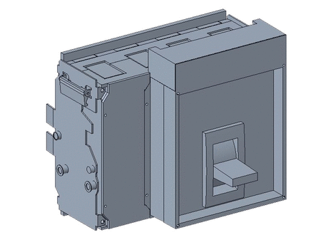 Basic circuiit breaker Compact NS630b to NS1600 4P; manually operarted withdrawable device